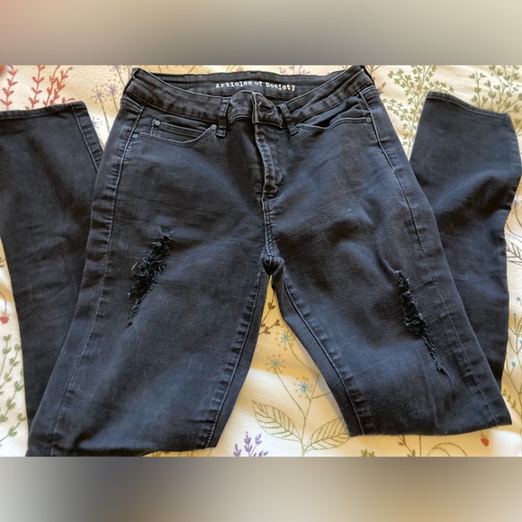 Articles of Society skinny jeans • faded black High Rise • size 28/6 • EUC • 😍 - Picture 10 of 11